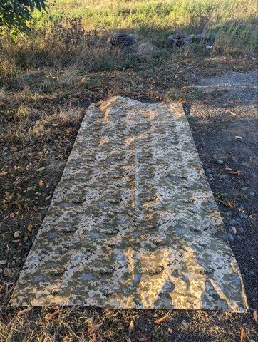 Антитепловизионный маскировочный тент, камуфляж &ldquo;Пиксель&rdquo;, 1,5&times;3 м Тент піксель 3 фото