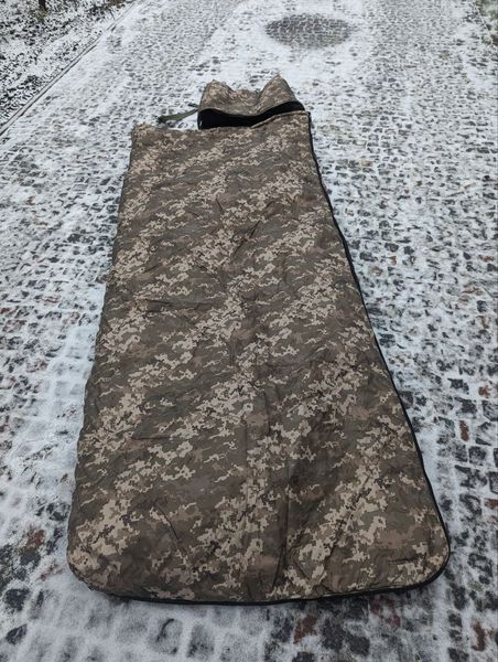Армейский зимний спальный мешок ВСУ до &ndash;35 &deg;C с Omni-Heat и USB-подогревом Omni-Heat з підігрівом фото