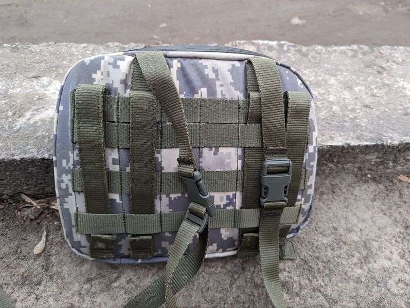 Ударостійкий чохол-підсумок для планшета 12&ndash;13,5" &mdash; камуфляж Піксель планшет 12-13,5 фото